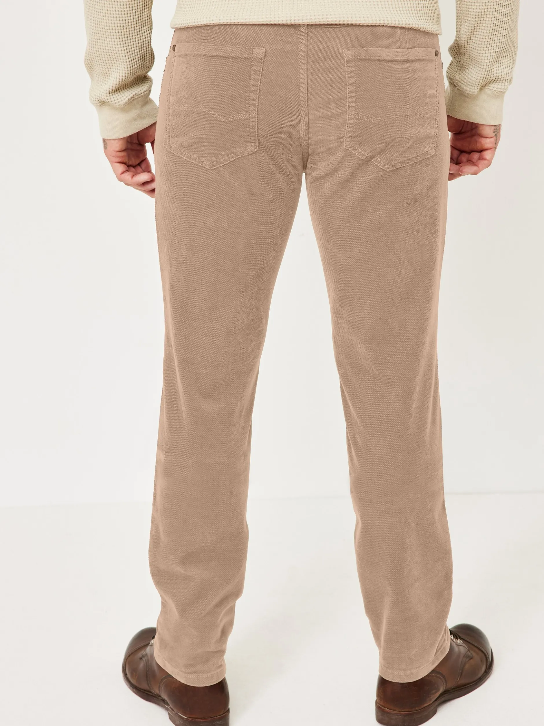 Redpoint Herren Chino - Jasper Slim Fit in camel