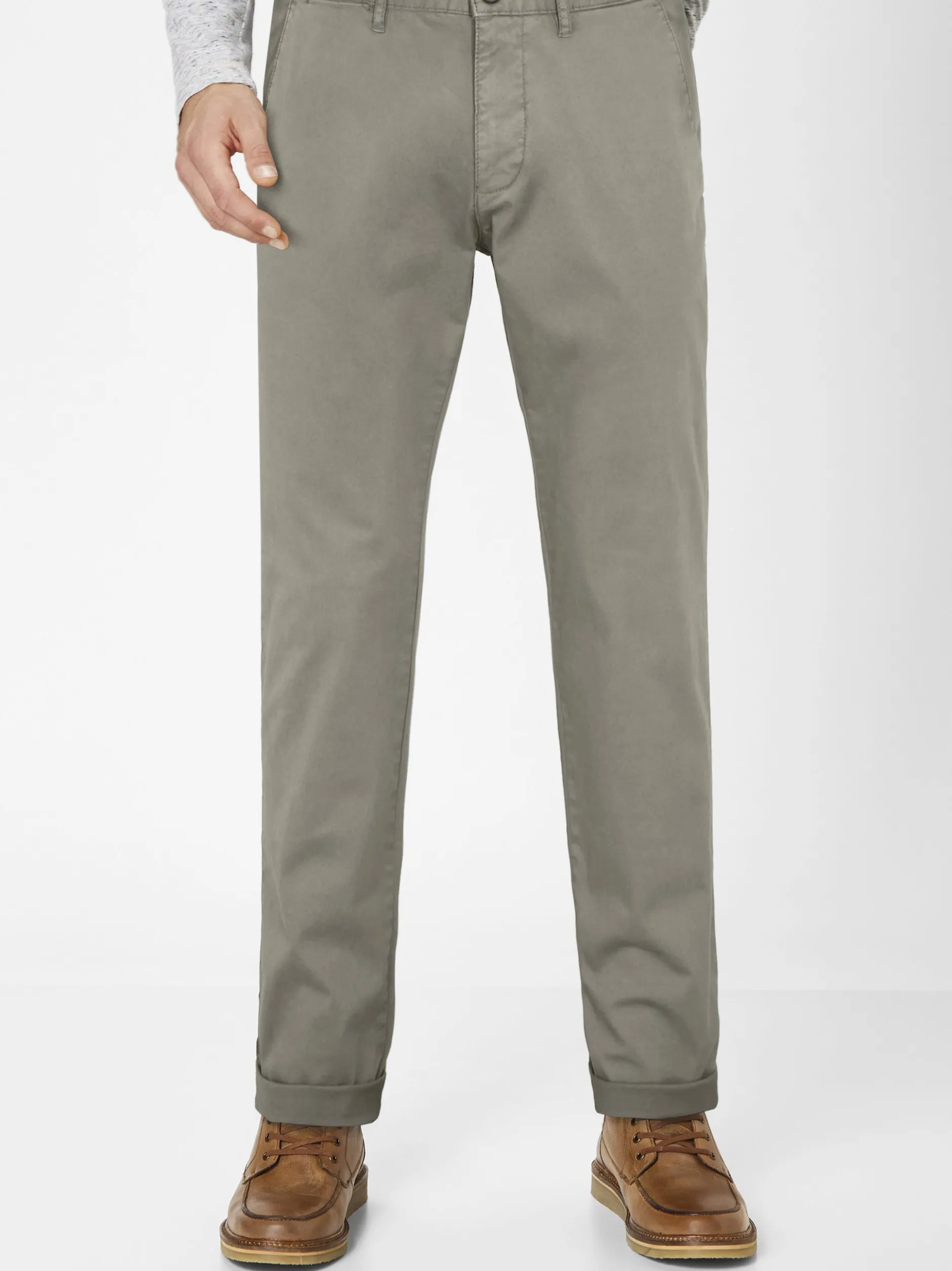 Redpoint Herren Chino - Jasper Slim Fit in sand