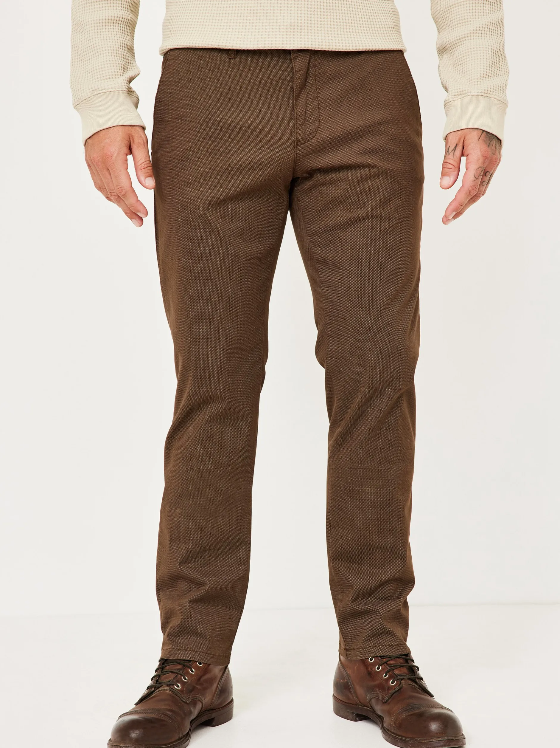 Redpoint Herren Chino - Jasper Slim Fit in braun