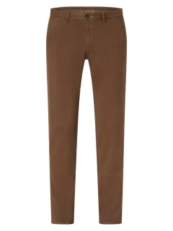 Redpoint Herren Chino - Jasper Slim Fit in kastanie