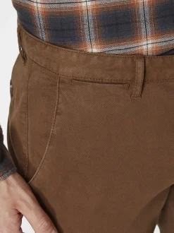 Redpoint Herren Chino - Jasper Slim Fit in kastanie