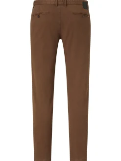 Redpoint Herren Chino - Jasper Slim Fit in kastanie