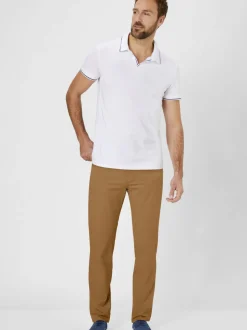 Redpoint Herren Chino - ODESSA Straight Fit in beige