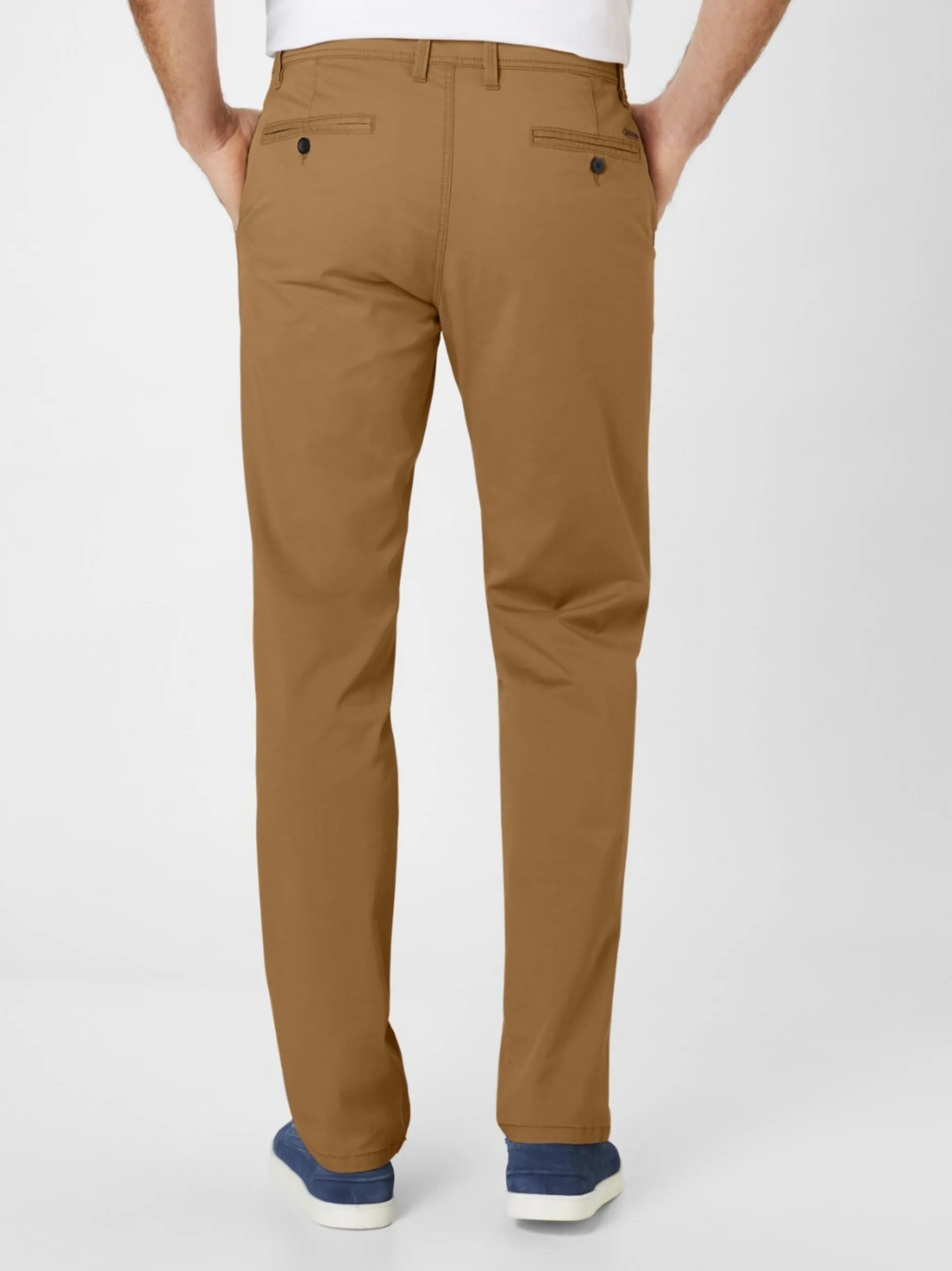 Redpoint Herren Chino - ODESSA Straight Fit in beige