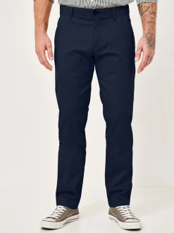 Redpoint Herren Chino - ODESSA Straight Fit in marine