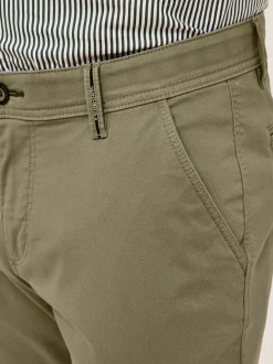 Redpoint Herren Chino - ODESSA Straight Fit in oliv