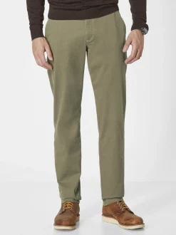 Redpoint Herren Chino - ODESSA Straight Fit in oliv