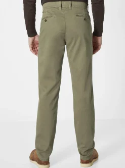 Redpoint Herren Chino - ODESSA Straight Fit in oliv