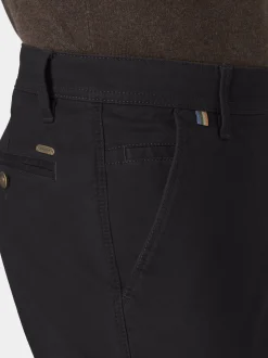 Redpoint Herren Chino - ODESSA Straight Fit in schwarz