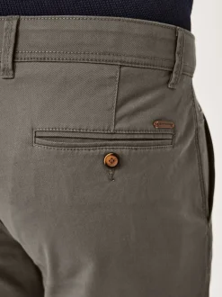Redpoint Herren Chino - ODESSA Straight Fit in oliv