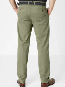 Redpoint Herren Chino - ODESSA Straight Fit in oliv