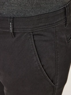 Redpoint Herren Chino - ODESSA Straight Fit in anthrazit
