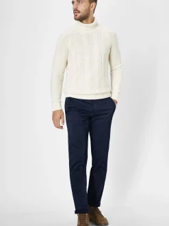 Redpoint Herren Chino - ODESSA Regular Fit in marine