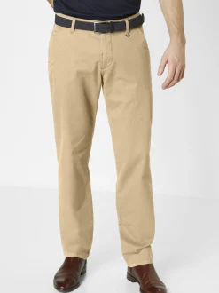 Redpoint Herren Chino - ODESSA Straight Fit in beige