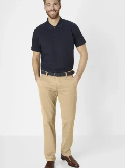 Redpoint Herren Chino - ODESSA Straight Fit in beige