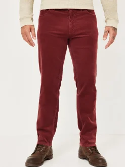 Redpoint Herren Cordhose - MILTON Straight Fit in kastanie
