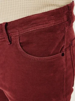 Redpoint Herren Cordhose - MILTON Straight Fit in kastanie