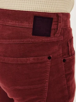 Redpoint Herren Cordhose - MILTON Straight Fit in kastanie