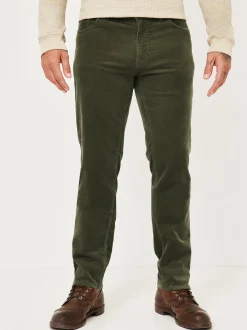 Redpoint Herren Cordhose - MILTON Straight Fit in oliv