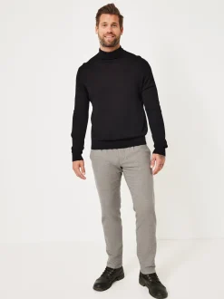 Redpoint Herren Jogg Stoffhose - DIGBY Slim Fit in grau