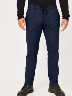 Redpoint Herren Jogg Stoffhose - DIGBY Slim Fit in marine