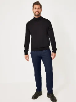 Redpoint Herren Jogg Stoffhose - DIGBY Slim Fit in marine