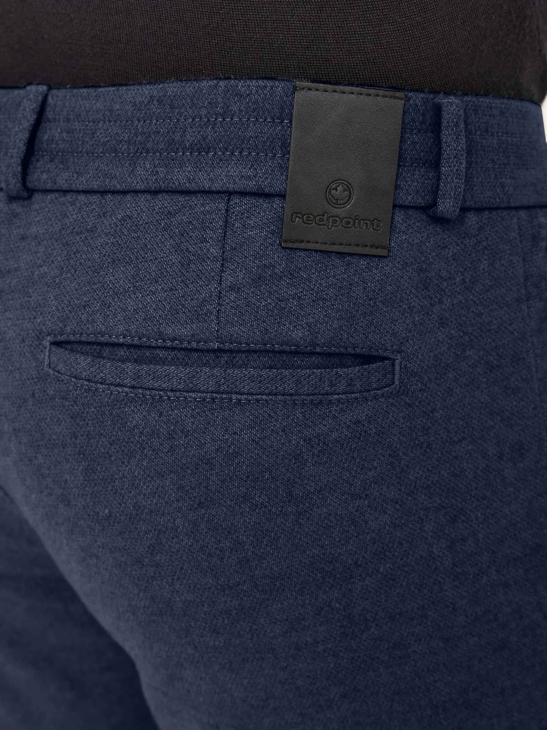 Redpoint Herren Jogg Stoffhose - DIGBY Slim Fit in marine