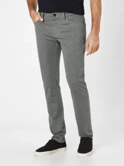 Redpoint Herren 5-Pocket Hose - Kanata Slim Fit in grau
