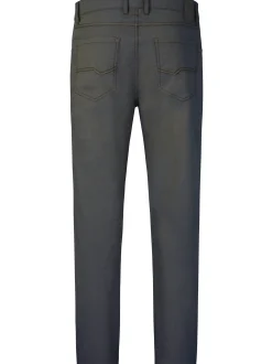Redpoint Herren 5-Pocket Hose - MILTON Straight Fit in grau