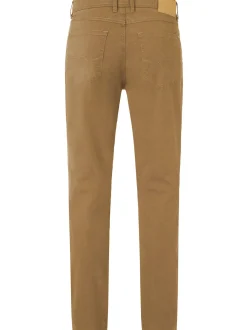 Redpoint Herren 5-Pocket Hose - MONTREAL Straight Fit in beige
