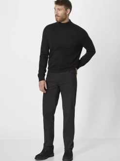 Redpoint Herren 5-Pocket Hose - MONTREAL Straight Fit in anthrazit