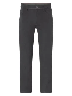 Redpoint Herren 5-Pocket Hose - MILTON Straight Fit in schwarz
