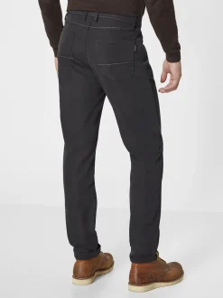 Redpoint Herren 5-Pocket Hose - MILTON Straight Fit in schwarz
