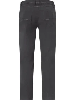 Redpoint Herren 5-Pocket Hose - MILTON Straight Fit in schwarz