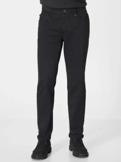 Redpoint Herren 5-Pocket Hose - MILTON Straight Fit in schwarz