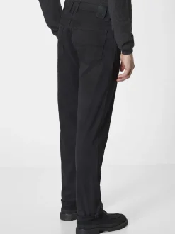 Redpoint Herren 5-Pocket Hose - MILTON Straight Fit in schwarz