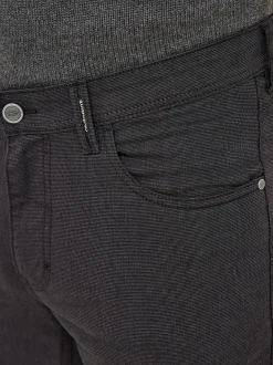 Redpoint Herren 5-Pocket Hose - MILTON Straight Fit in anthrazit