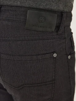 Redpoint Herren 5-Pocket Hose - MILTON Straight Fit in anthrazit