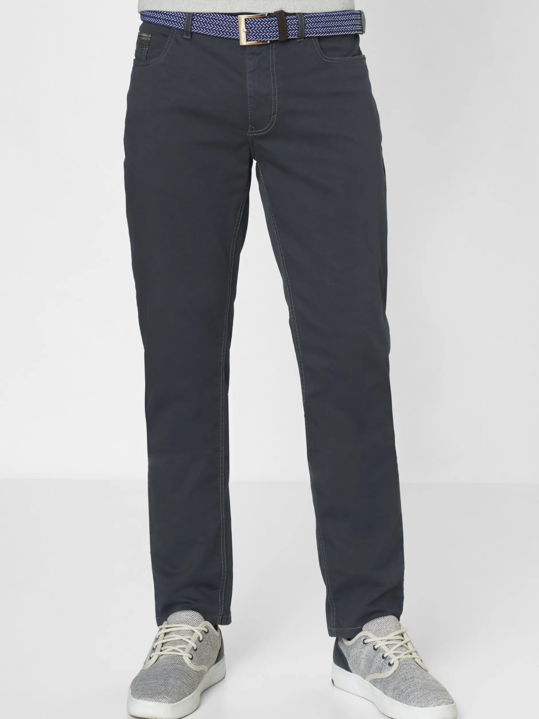Redpoint Herren 5-Pocket Hose - MILTON Straight Fit in marine
