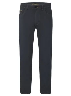Redpoint Herren 5-Pocket Hose - MILTON Straight Fit in marine