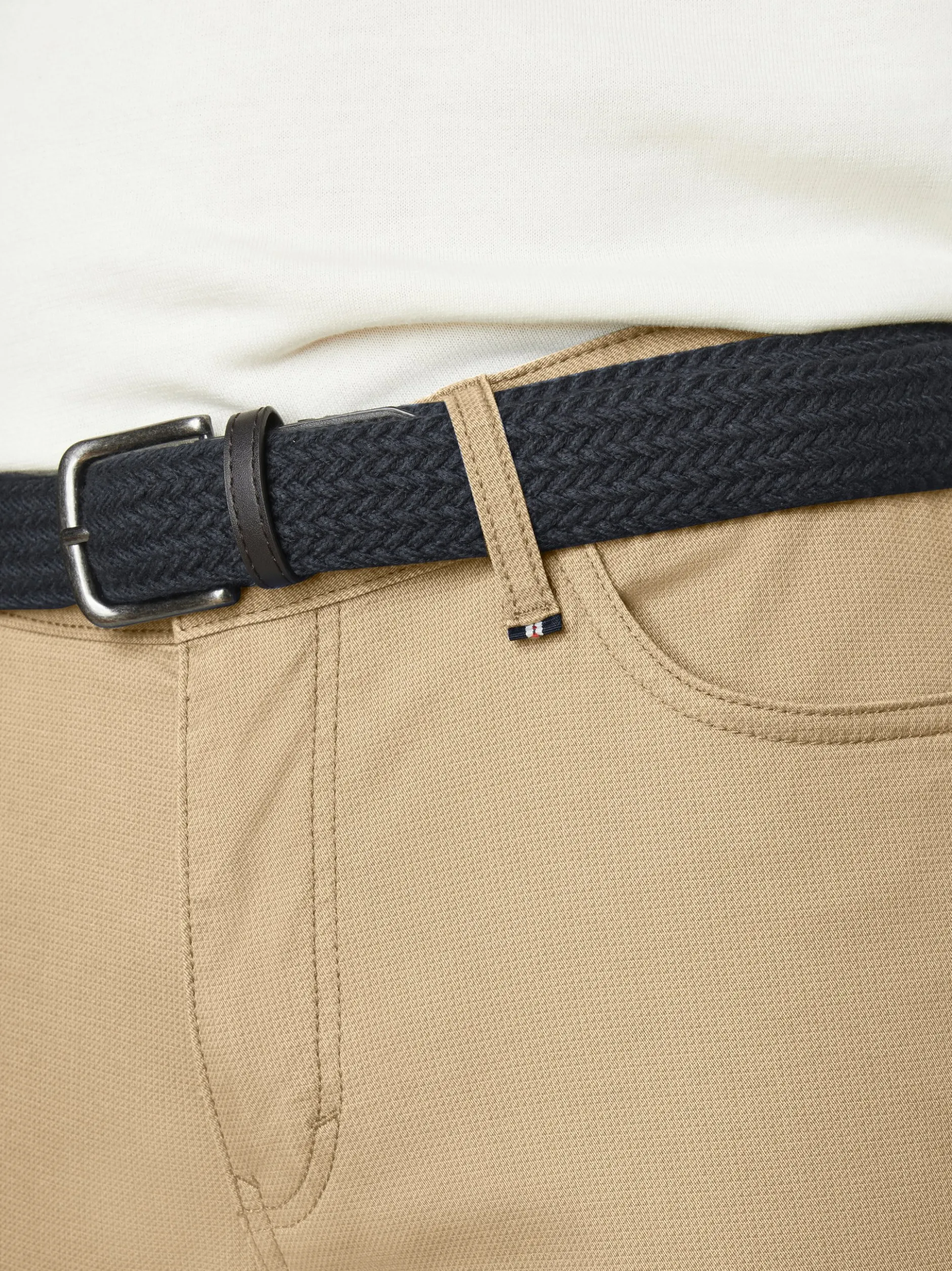 Redpoint Herren 5-Pocket Hose - MONTREAL Straight Fit in beige