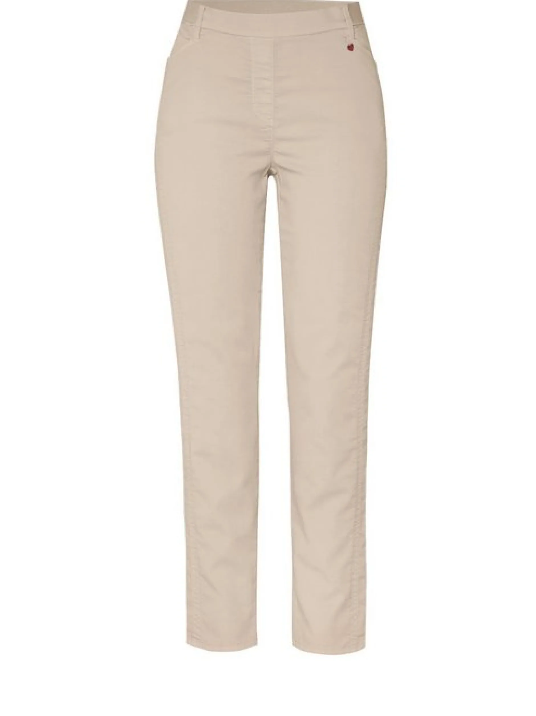 Relaxed Damen Hose - Alice Slim 7/8 in beige