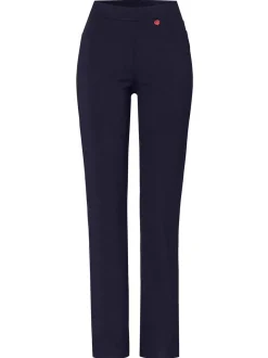 Relaxed Damen Hose - Alice Slim in blau - Länge: lang