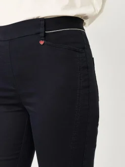 Relaxed Damen Hose - Alice Slim 7/8 in blau