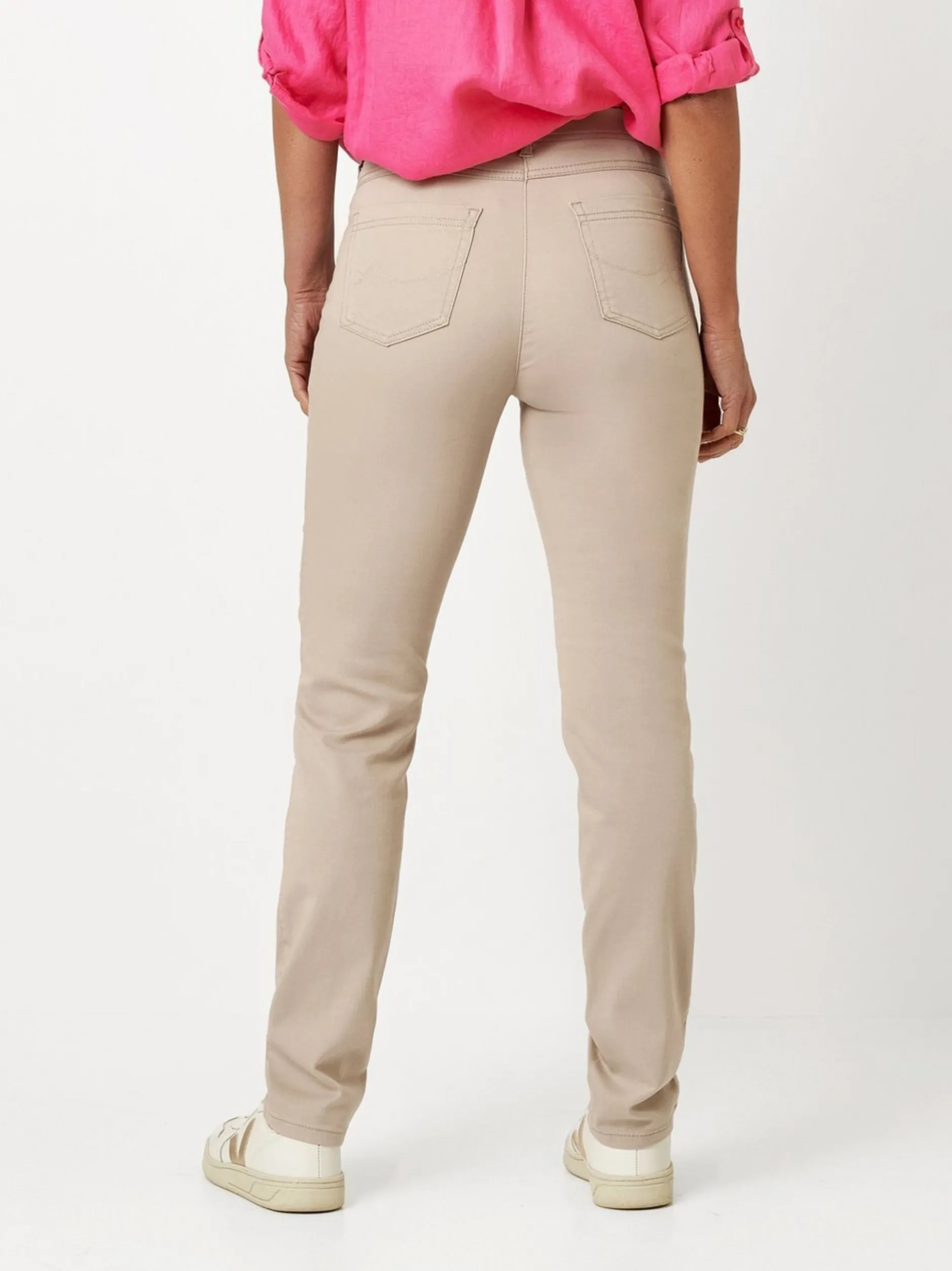 Relaxed Damen Hose - Meine beste Freundin Slim in sand