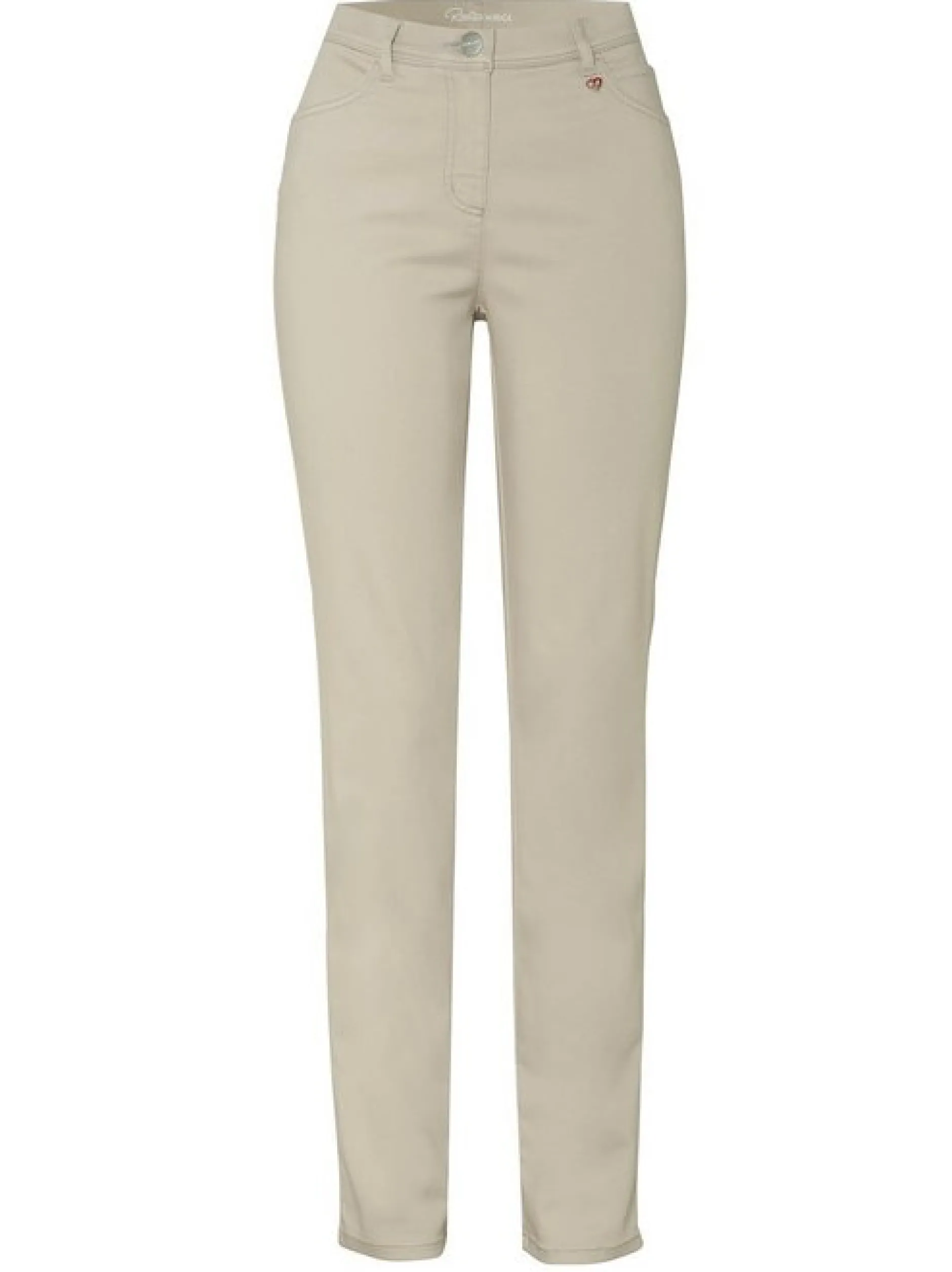 Relaxed Damen Hose - Meine beste Freundin Slim in sand