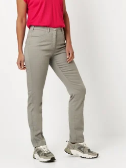 Relaxed Damen Hose - Meine beste Freundin Slim in khaki