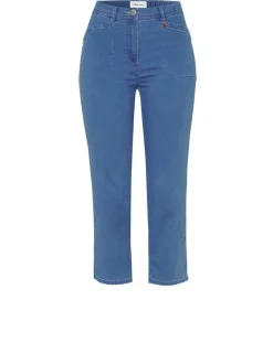 Relaxed Damen Hose - Meine beste Freundin 3/4 in blau