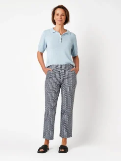 Relaxed Damen Hose - Scarlet 3/4 in mehrfarbig