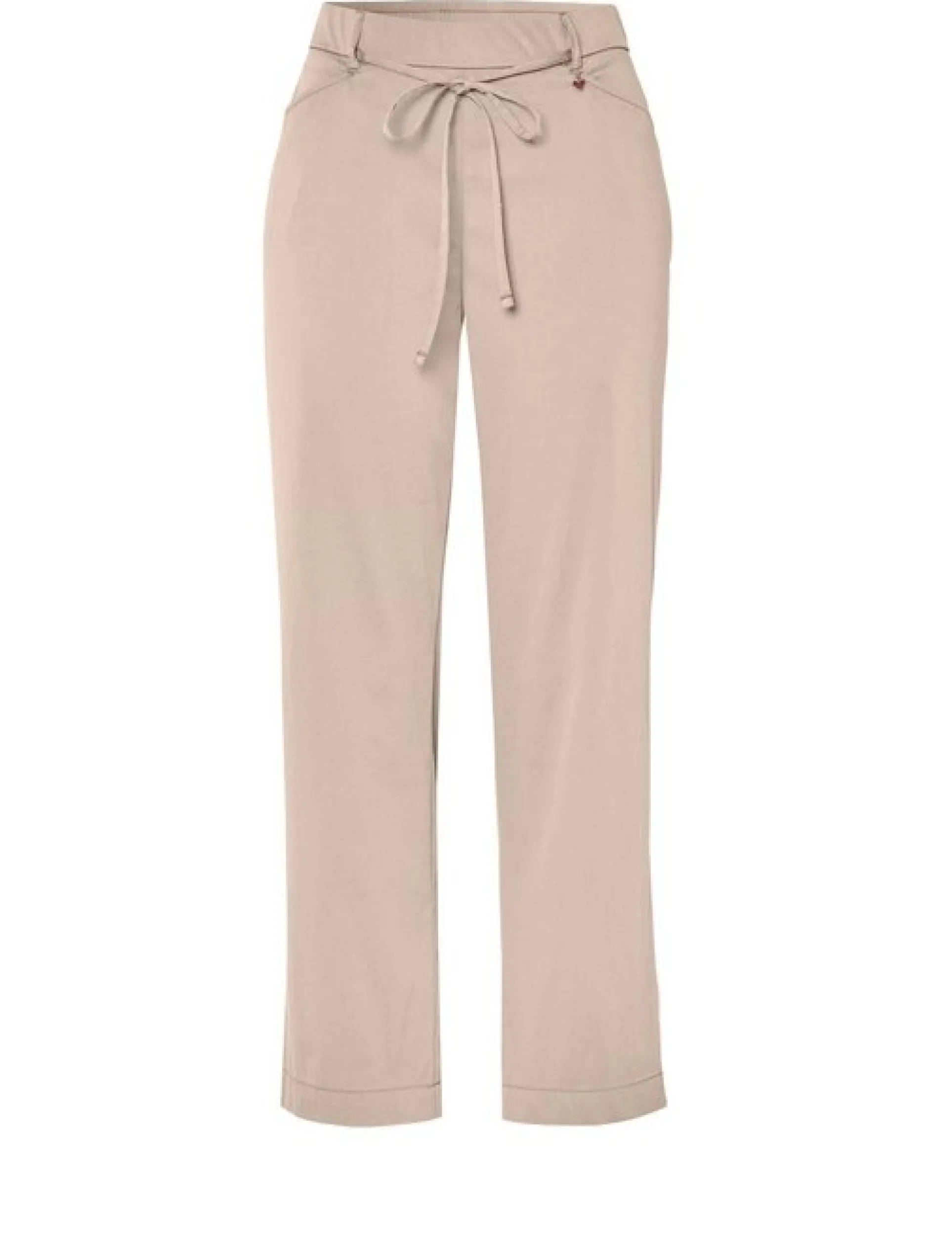 Relaxed Damen Hose - Scarlet Wide 3/4 in beige